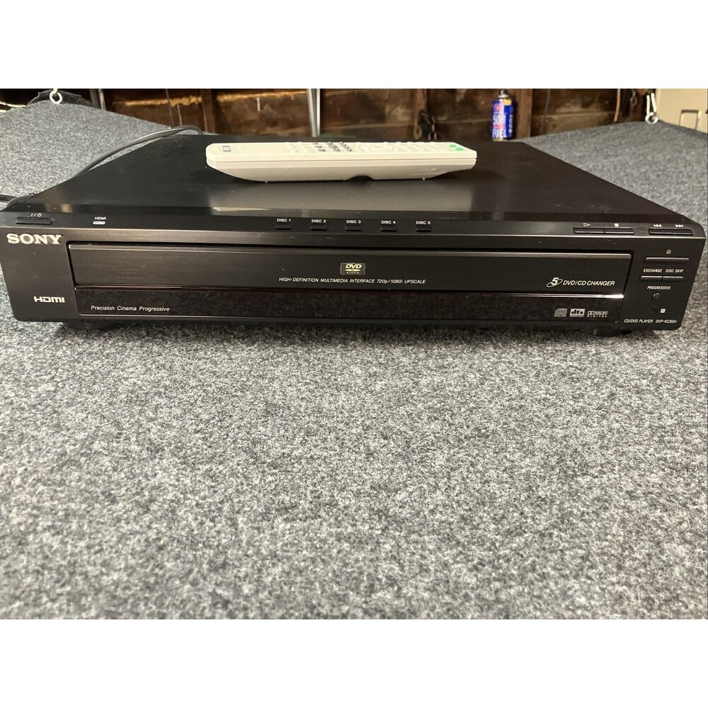 Sony DVP-NC85H 5 Disc DVD CD Player Changer HDMI 1080P Upscaling Progressive
